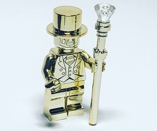 Lego minifigure gold - minifigure, mr
