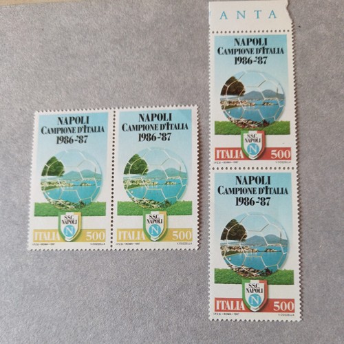 Francobollo napoli campione - francobollo,
