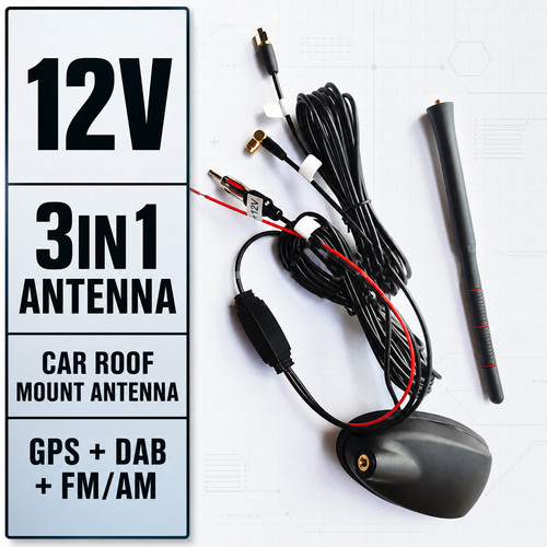Antenna 12v montaggio - 12v,