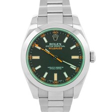 Rolex Milgauss NERO arancione