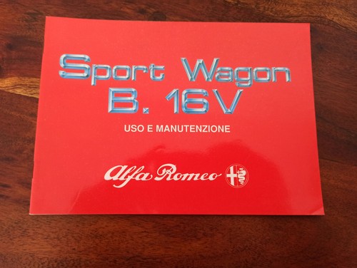 Alfa sport wagon 16v - alfa, 33