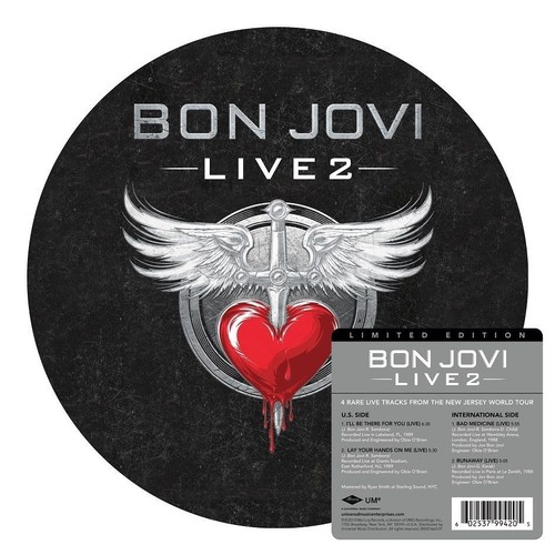 Bon jovi live vinile - 2,