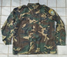 UNIFORME MIMETICA GIACCA ESERCITO BOSNIA GUERRA JUGOSLAVIA TG XL no elmetto