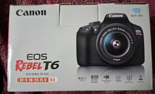 Cannon eos rebel - t6, +