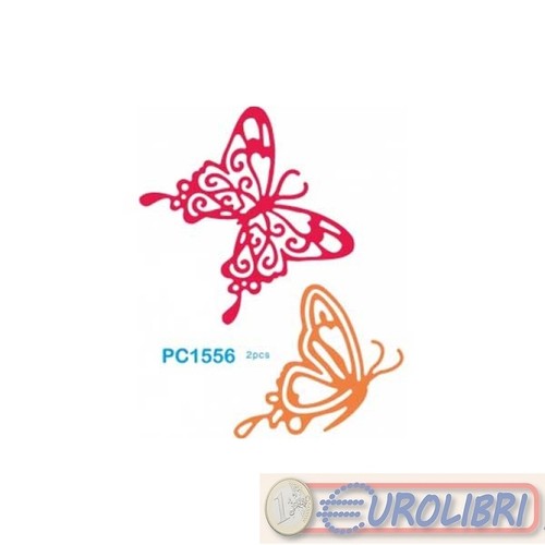 Fustella farfalle sottile - farfalle,