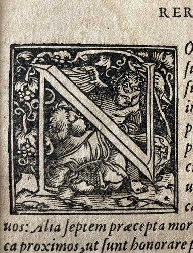 Capolettera antico - capolettera,