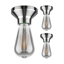 3x plafoniera/porta lampada