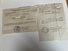 RARI DOCUMENTI ORIGINALI