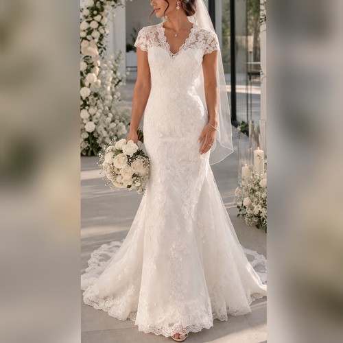 Abito sposa mingda manica - abito, mingda's