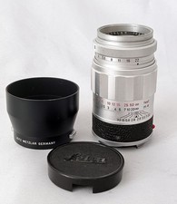 Leica Elmarit-M 90/2.8 #1693753 Germany, 12575 hood and cap EXC++