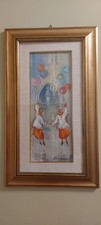 Mario Restaino Italian Painter- Quadro Su Tela Originale