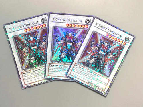 Yugioh saber urbellum - 3x, x-saber