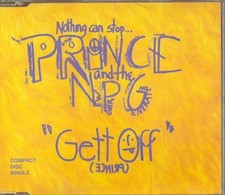 Prince & The New Power Generation - Gett Off 3 Tracks Cd Ottimo