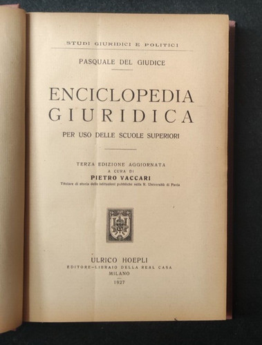 Del giudice enciclopedia - del,