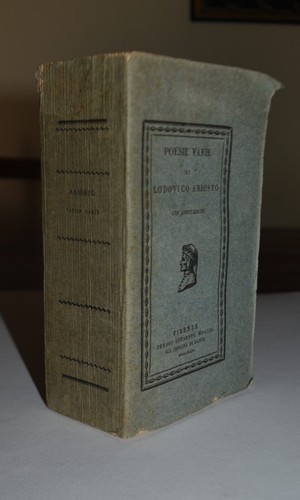 Ariosto ediz 1824 - -, poesie