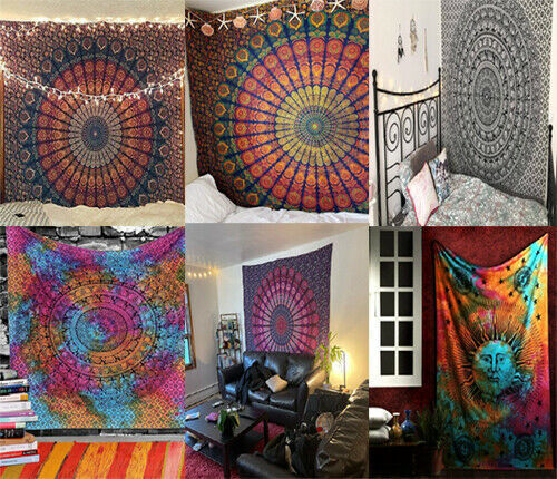 Arazzo mandala indiano hippie