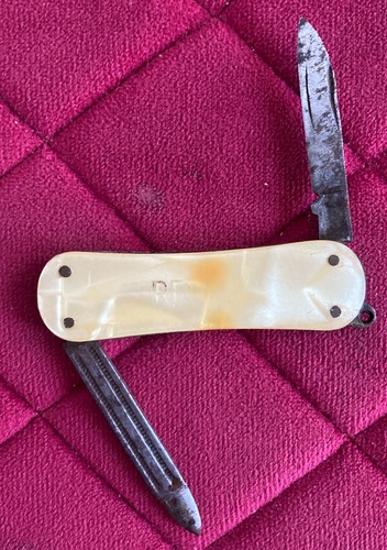 Coltellino madreperla vintage - coltellino,