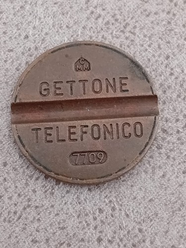 Gettone telefonico cmm - telefonico, numero