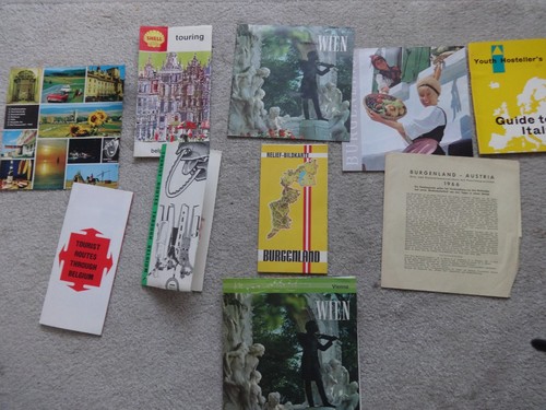 Vintage job lot tourist guides