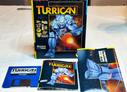Turrican amiga big box - amiga,