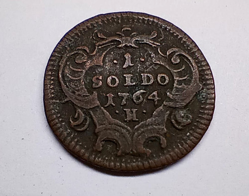 Soldo 1764 hall - soldo, h