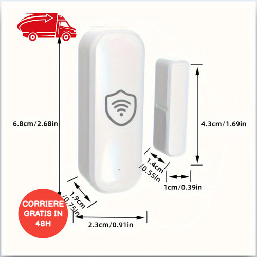 Sensore porta finestra wifi - sensore,