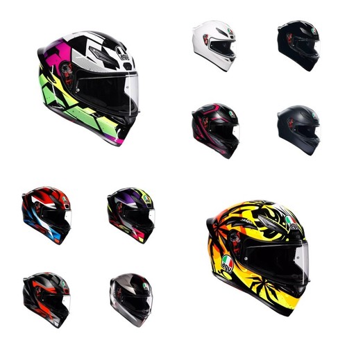 Casco moto integrale agv s - casco,