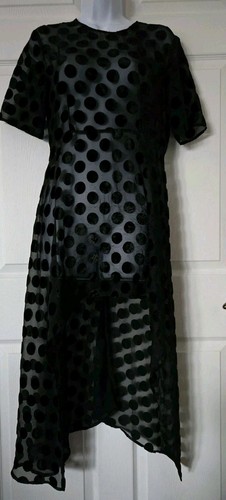 Abito zara nero maglia - ,
