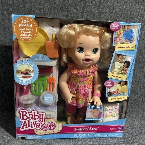 Baby alive super snacks - alive,