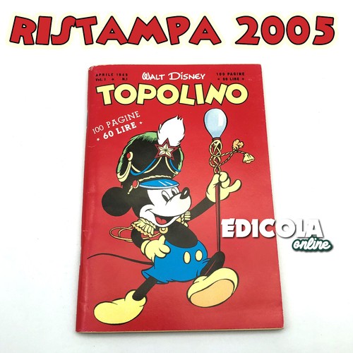 Fumetto topolino spillato - fumetto,