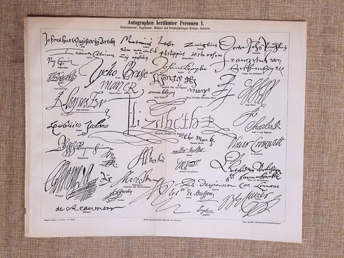 Autografi persone celebri