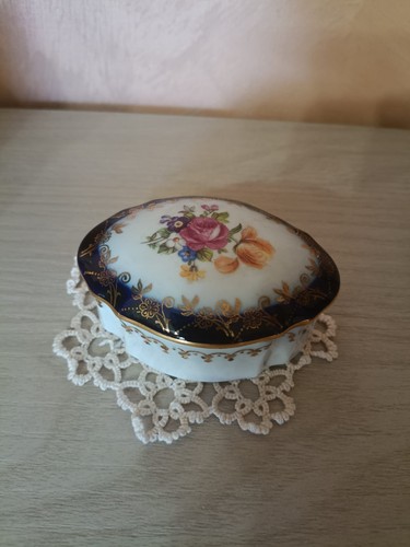 Vecchio cofanetto ceramica - cofanetto,