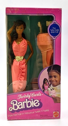 Vintage 1982 twirly - twirly, curls