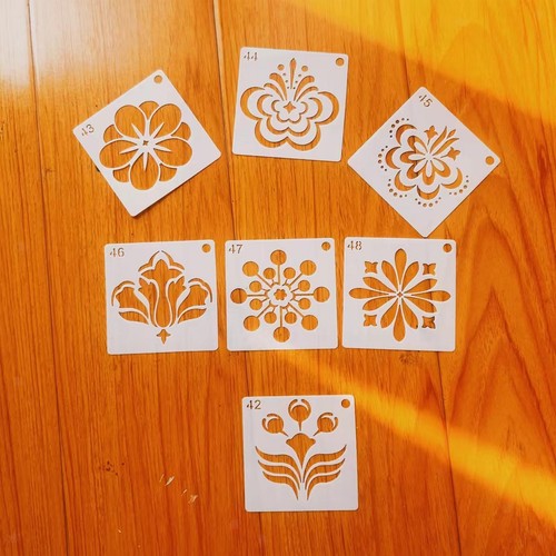 Pezzi stencil mandala - 48,