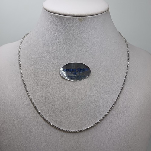 Collana unisex maglia fune - collana,