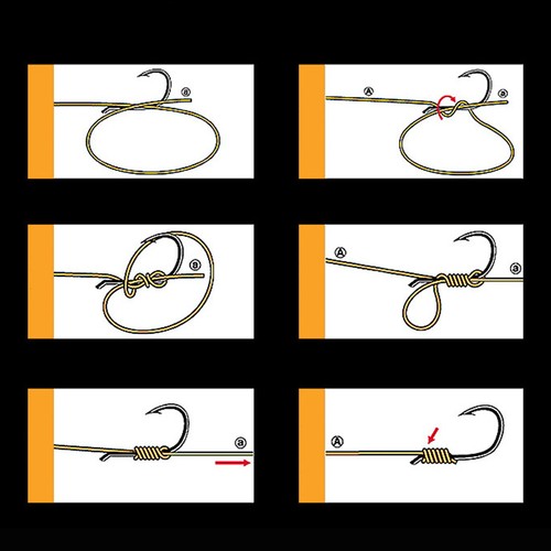 Pezzi ganci pesca - ganci,