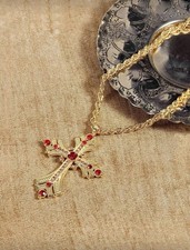 Collana croce oro vera - , e