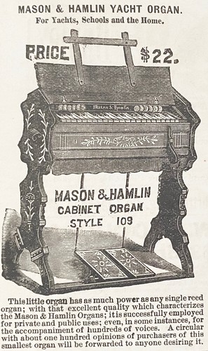Antico mason hamlin yacht - mason, &
