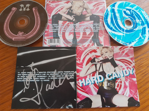 Madonna autograph hard - madonna,