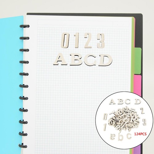 124x grandi lettere - , legno