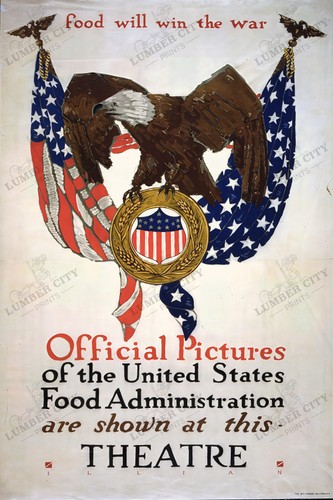 Poster vintage 1917 wwi - poster,