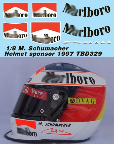 Decals per helmet m - ,