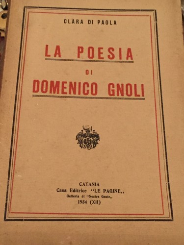 Clara paola la poesia - di,