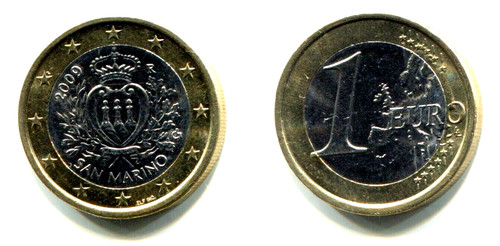 Euro san marino 2009 - 1,