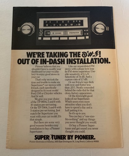 Pioneer 9004 9005 - 9005, 9006