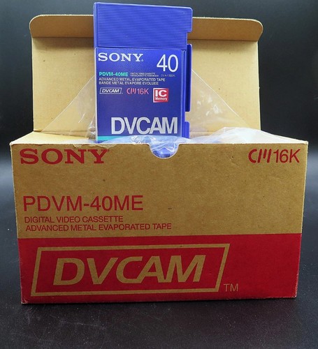 Sony dvcam tapes pdvm - tapes, pdvm-40me