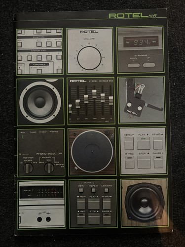 Rotel hifi 400 500 - 700, 900