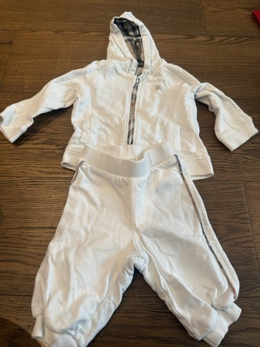 Burberry tuta felpa con
