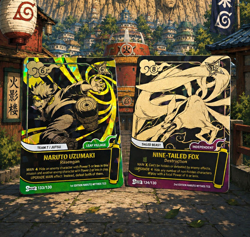 Naruto mythos tcg ragazzo - ragazzo, e