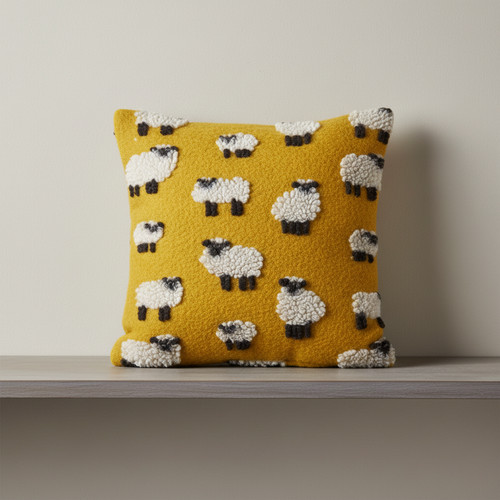Cuscino lana cotta - cuscino,